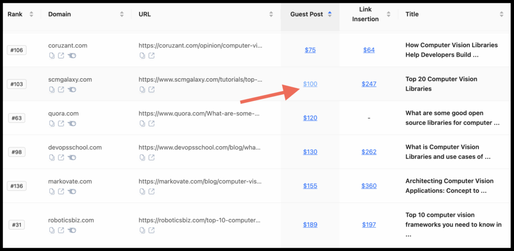 Google search scanner site price